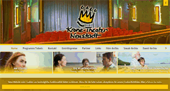 Desktop Screenshot of krone-theater.de